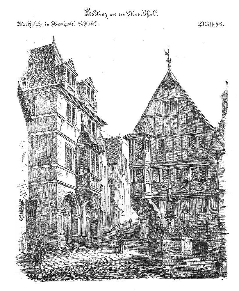 Markt um 1880