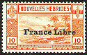 1941 France Libre 10c