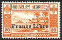 1941 France Libre 20c