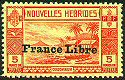 1941 France Libre 5F