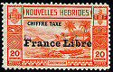 1941 France Libre 20c