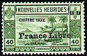 1941 France Libre 40c