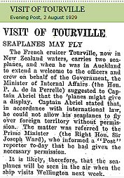 Tourville in NZ
