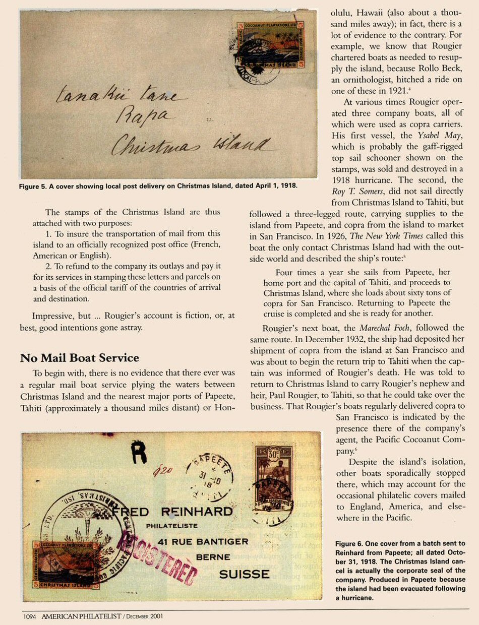 American Philatelist 2001